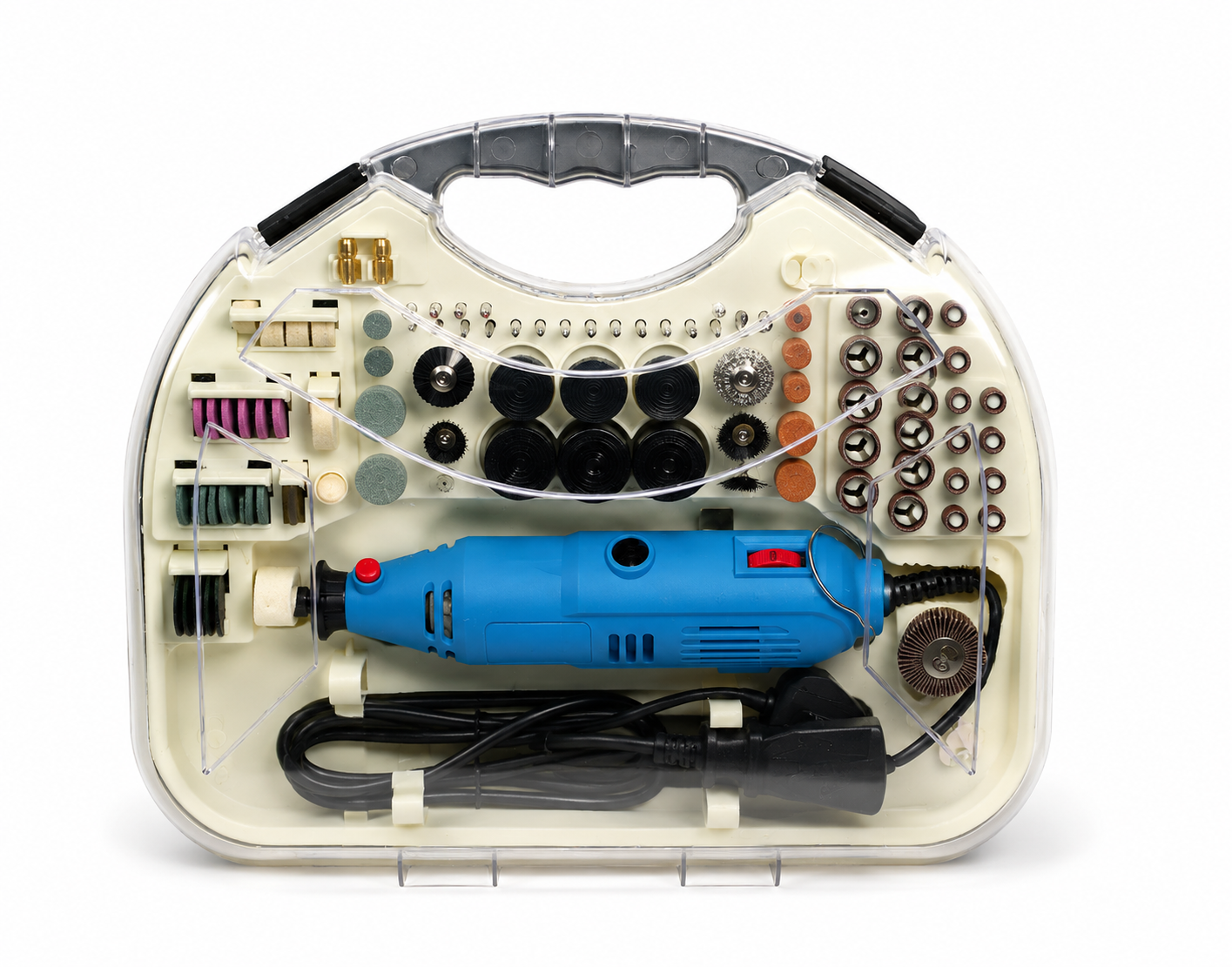 FIXTEC FMG13501 მინი სახეხი / Rotary Tool Set 135W